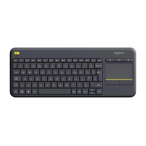 Logitech K400 Plus Touchpad HUN fekete vezeték nélküli billentyűzet