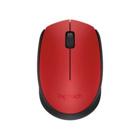 Logitech M171 vezeték nélküli piros notebook egér