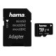 HAMA 64GB SD micro (SDXC Class 10 UHS-I)  memória kártya adapterrel