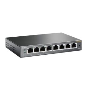   TP-Link TL-SG108PE 8port GbE LAN 4x PoE menedzselhető asztali Switch