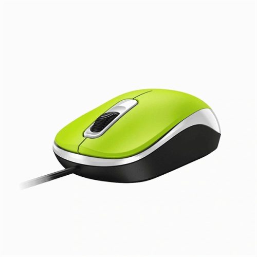 Genius DX-110 USB zöld-fekete egér