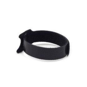   Gembird 210x12mm 100db-os fekete tépőzáras vezetékkötegelő