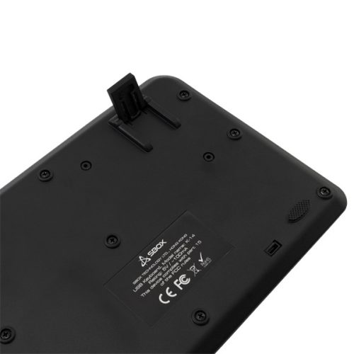 Sbox K-14 HUN USB fekete billentyűzet