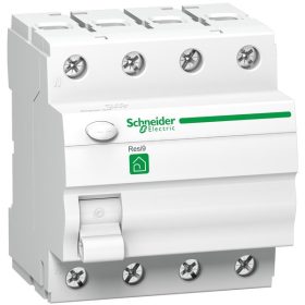   Schneider R9R11425 RESI9 AC osztály, 25A, 30mA 4 pólusú áram-védőkapcsoló