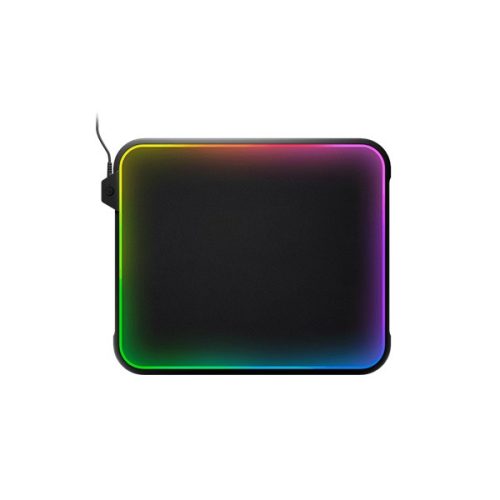 SteelSeries QCK Prism RGB Cloth Medium világító gamer egérpad