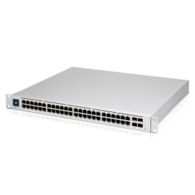   Ubiquiti UniFi USW-PRO-48-POE Gen2 48port GbE LAN 40xPoE+ 8xPoE++ 4xSFP+ port L3 menedzselhető switch