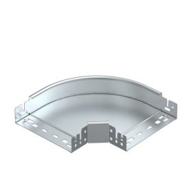   OBO RBM 90 610 FS gyorsösszekötővel 60x100mm szalaghorganyzott/DIN EN 10346 90fok idom