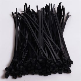   Iris Electric 100 db fekete 120x2,5mm kábelkötegelő, gyorskötöző, kötegelő, UV álló