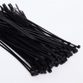   Iris Electric 100 db fekete 120x2,5mm kábelkötegelő, gyorskötöző, kötegelő, UV álló