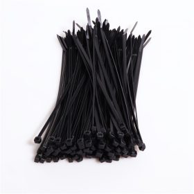  Iris Electric 100 db fekete 370x3,6mm kábelkötegelő, gyorskötöző, kötegelő, UV álló