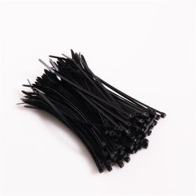   Iris Electric 100 db fekete 200x4,8mm kábelkötegelő, gyorskötöző, kötegelő, UV álló