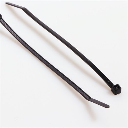 Iris Electric 100 db fekete 450x7,6mm kábelkötegelő, gyorskötöző, kötegelő, UV álló