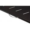 Stalflex RSR19-1U-550B 19" 1U 550mm mély fekete kihúzható polc
