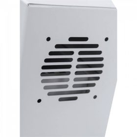   Stalflex CR19-2U-130-W 19" 2U 130 mm mély fehér fém ajtós fém szekrény