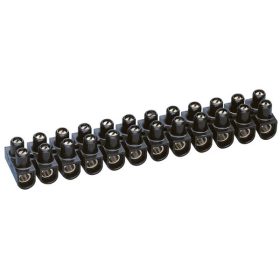   Legrand 034217 Nylbloc 16mm2 12 részes fekete max76A sorkapocs
