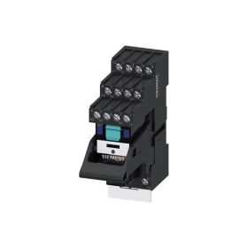   Siemens komplett dugaszolható relé 24V DC 4W, 3,5mm rögzítéssel