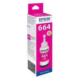   Epson C13T66434A T6643 70ml EcoTank kompatibilis magenta tintapalack