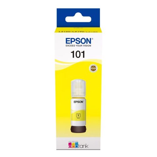Epson C13T03V44A T03V4 70ml EcoTank kompatibilis sárga tintapalack