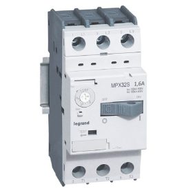   Legrand 417305 MPX3 TM 1.0-1.6A 3P 32S motorvédő kismegszakító