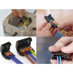   Cellpack EasyProtect 112 géltechnológiás kötődoboz + Wago 1 x 221-413 IPx8