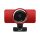 Genius Ecam 8000 1080p piros webkamera