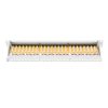 DIGITUS 19" 1U 24port Cat.6 kompakt szürke árnyékolt Patch Panel
