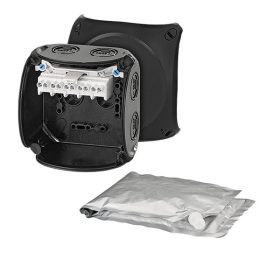   Hensel WP 0404 B kiöntőmasszával szürke vízálló kábelösszekötő doboz