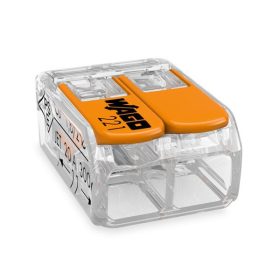   WAGO 221-412 100 db/csomag COMPACT csatos vezetékösszekötő