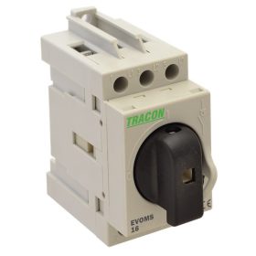   Tracon EVOMS40/3 400V, 50Hz, 40A, 3P, 10mm2 sorolható lakatolható szakaszoló kapcsoló