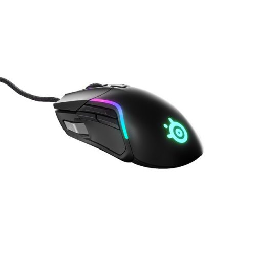 SteelSeries Rival 5 fekete optikai gamer egér