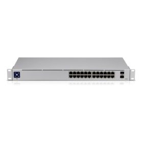   Ubiquiti UniFi USW-24 24port GbE LAN 2xGbE SFP port L2 menedzselhető switch