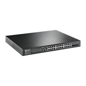   TP-Link TL-SG3428MP JetStream 24xGbE PoE+ LAN 4xGbE SFP port L2+ menedzselhető PoE switch
