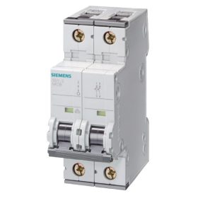   Siemens 5SY5205-7 440V DC, 400V Ac 10kA 2P C  kismegszakító