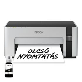   Epson EcoTank M1120 egyfunkciós mono nyomtató WiFi/USB, 6000 oldal tinta a dobozban