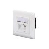 DIGITUS DN-9008-1 Cat.6A Class EA 2x RJ45 süllyesztett fali aljzat
