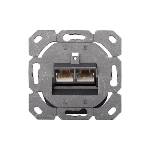 DIGITUS DN-9008-1 Cat.6A Class EA 2x RJ45 süllyesztett fali aljzat