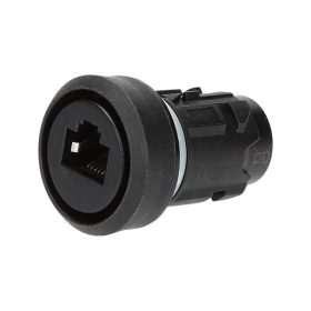   Siemens 3SU1900-0GB10-0AA0 RJ45 22mm műanyag fekete csatlakozó