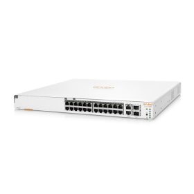   Aruba Instant On JL807A 1960 24xGbE LAN 2x10GbE LAN 2xSFP+ port smart menedzselhető PoE (370W) switch