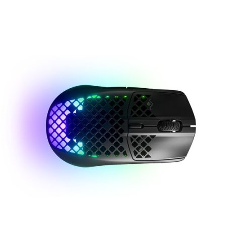 SteelSeries Aerox 3 (2022) Onyx wireless fekete optikai gamer egér