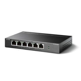   TP-Link TL-SF1006P 6x10/100Mbps FE LAN port 4xPoE+ nem menedzselhető asztali switch
