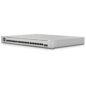   Ubiquiti UniFi USW-Enterprise-24-PoE 12x 2.5GbE Multi-Gigabit PoE LAN 12xGbE PoE LAN 2xSFP+ port L3 menedzselhető switch