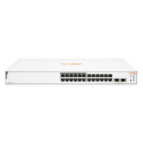   Aruba Instant On JL813A 1830 24xGbE LAN 12xPoE LAN port 2xSFP port smart menedzselhető PoE (195W) switch