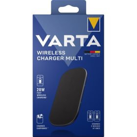   Varta 57906101111 Wireless Charger Multi vezeték nélküli dupla gyorstöltő