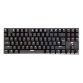   White Shark COMMANDOS GK-2106B/BL-HU fekete mechanikus magyar (blue switch) gamer billentyűzet