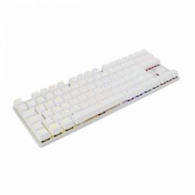   White Shark COMMANDOS GK-2106W/BL-HU fehér mechanikus magyar (blue switch) gamer billentyűzet