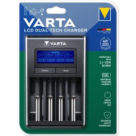   Varta 57676101401 LCD Dual Tech akkumulátor nélküli töltő