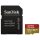 Sandisk 00121586 128GB SD micro Extreme (SDXC Class 10 UHS-I U3) memóriakártya