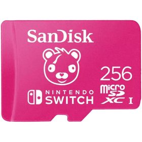   Sandisk 00215473 256GB SD micro Nintendo Switch (SDXC Class 10 UHS-I U3) memóriakártya