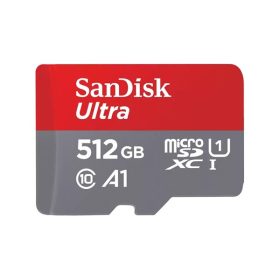   Sandisk 00215424 512GB SD micro Ultra Android (SDXC Class 10 UHS-I U1) memóriakártya