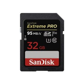   Sandisk 00121594 32GB SD Extreme Pro (SDHC Class 10 UHS-I U3) memóriakártya
